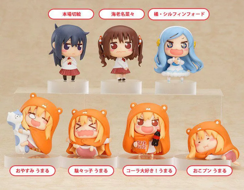 Preview: Komplettset - GSC Himouto! Umaru-chan Trading Figures - 8 Figuren - Neuauflage