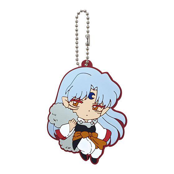 Preview: Komplettset - InuYasha Rubber Swing 6 Anhänger