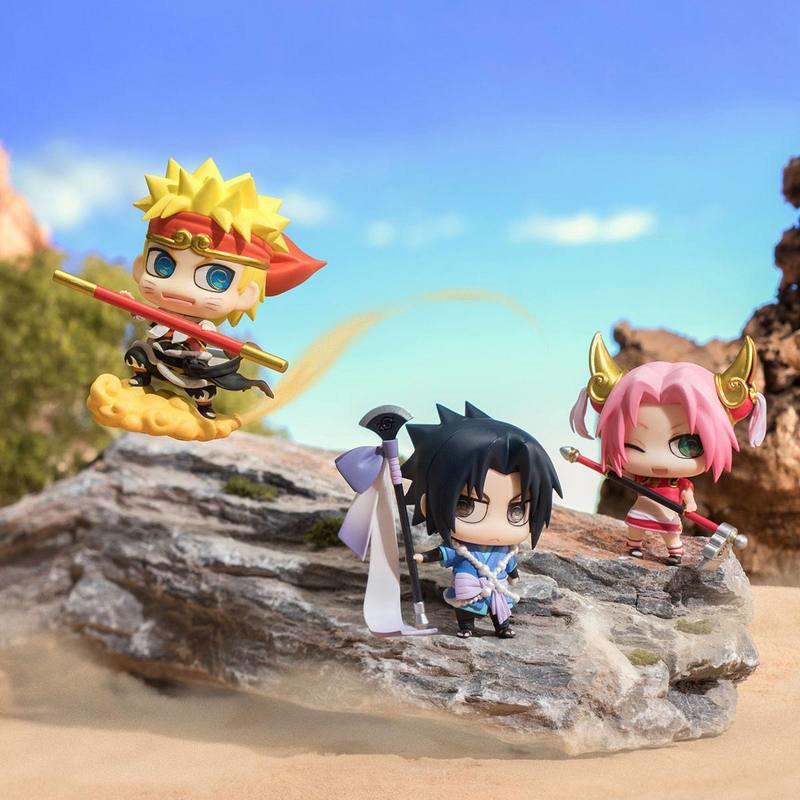 Preview: Komplettset - Naruto Petit Chara Land - Saiyuki Series (4 Figuren)