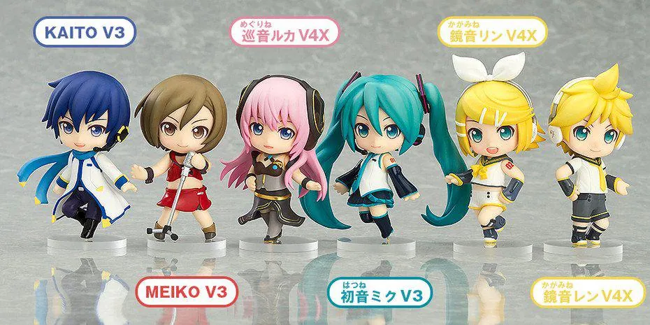 Preview: Komplettset - Nendoroid Petite Hatsune Miku Renewal (7 Figuren)