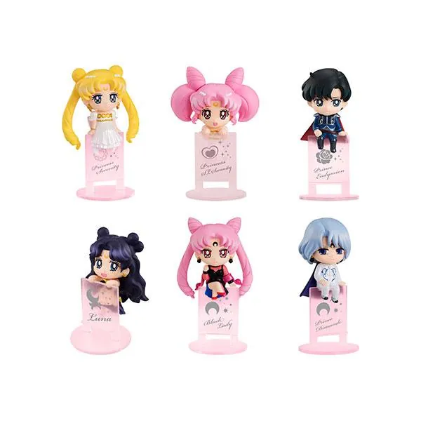 Preview: Komplettset - Sailor Moon Night and Day Ochatomo (6 Figuren)