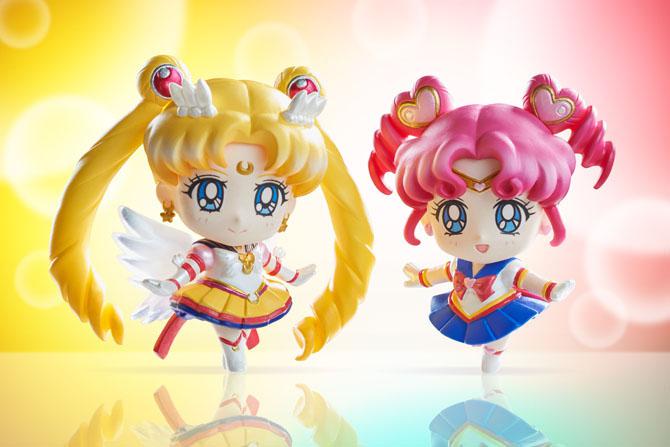 Preview: Komplettset - Sailor Moon Petit Chara Land - Sailor Stars