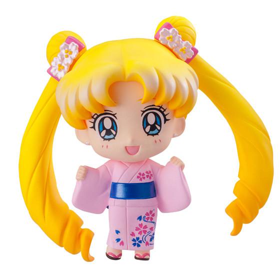 Preview: Komplettset - Sailor Moon Petit Chara Land - Yukata Special, Let's Go to the Festival (6 Figuren)