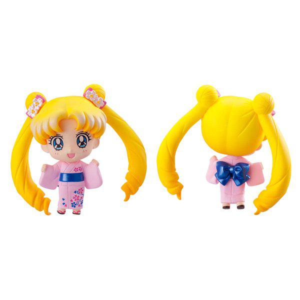 Preview: Komplettset - Sailor Moon Petit Chara Land - Yukata Special, Let's Go to the Festival (6 Figuren)