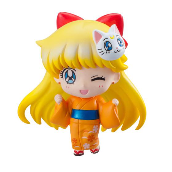 Preview: Komplettset - Sailor Moon Petit Chara Land - Yukata Special, Let's Go to the Festival (6 Figuren)