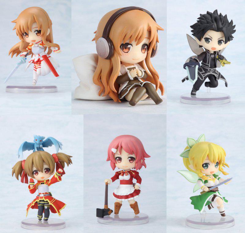 Preview:  Komplettset - Sword Art Online Niitengo (6 Figuren)