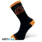 Preview: Konoha - Naruto Shippuden - Socken (Schwarz & Orange) - AbyStyle