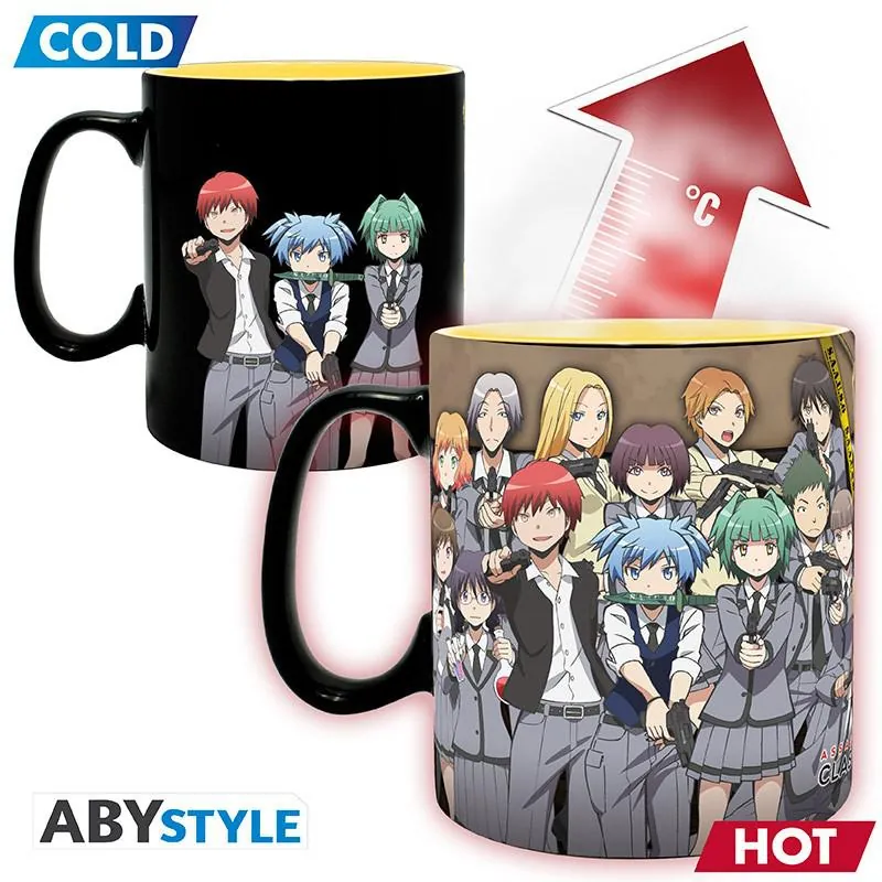 Preview: Koro-Sensei - Schüler - Assassins Classroom - Thermotasse - Zaubertasse - Farbwechseltasse - ABYStyle