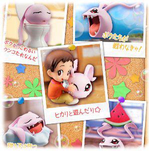 Preview: Koromon mit Wassermelone - Koro Colle / Digi Colle Special Edition