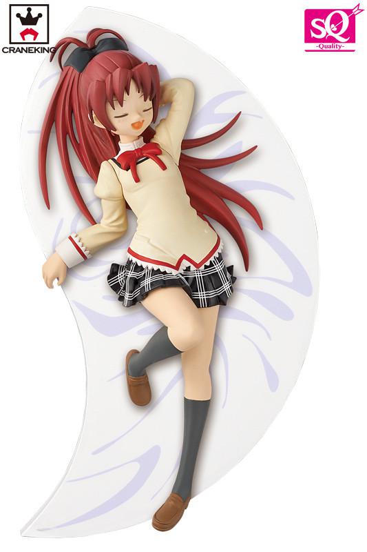 Preview: Kyouko Sakura - Schuluniform - geschlossene Augen - relax time