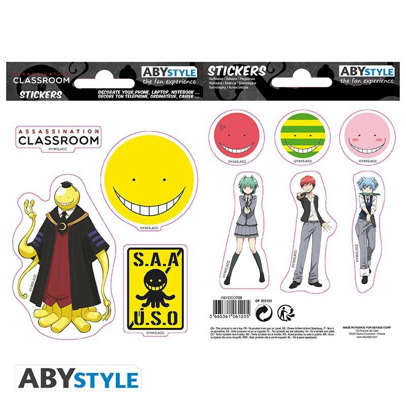 Preview: Assassination Classroom - "Koro" - Mini Sticker Set - ABYStyle