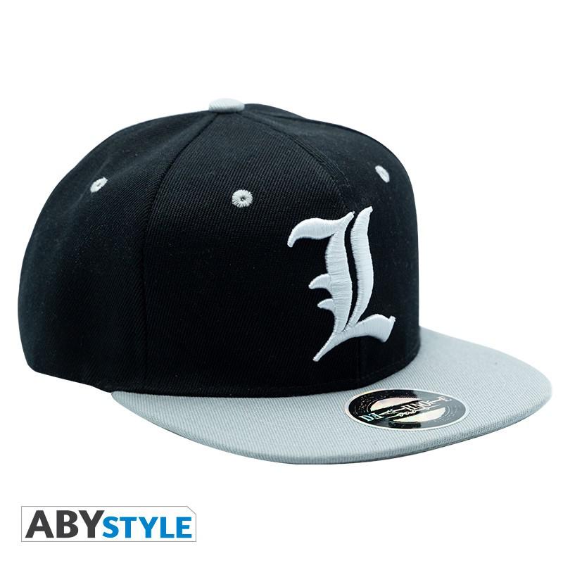 Preview: L's Cap / Mütze - Black & Grey - Death Note - AbyStyle