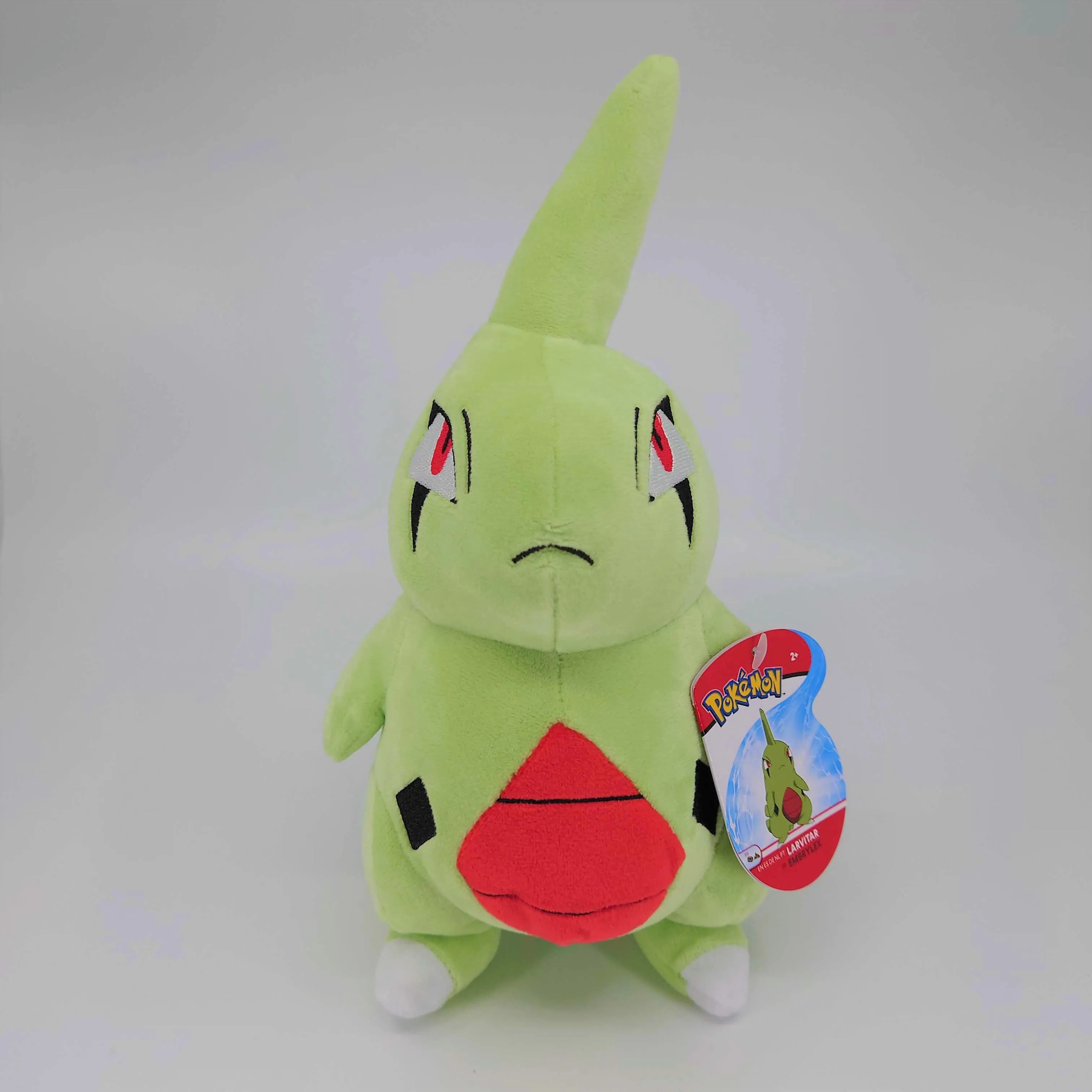 Preview: Larvitar - Pokemon Plüschtier - Wicked Cool Toys