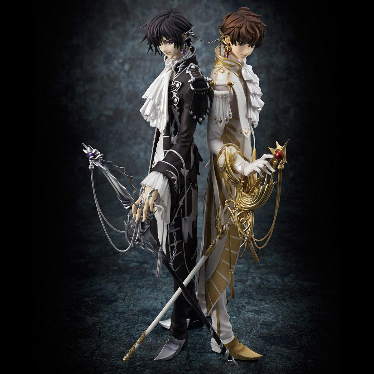 Preview: Lelouch Lamperouge und Suzaku Kururugi - CLAMP Works G.E.M. Set - Megahouse