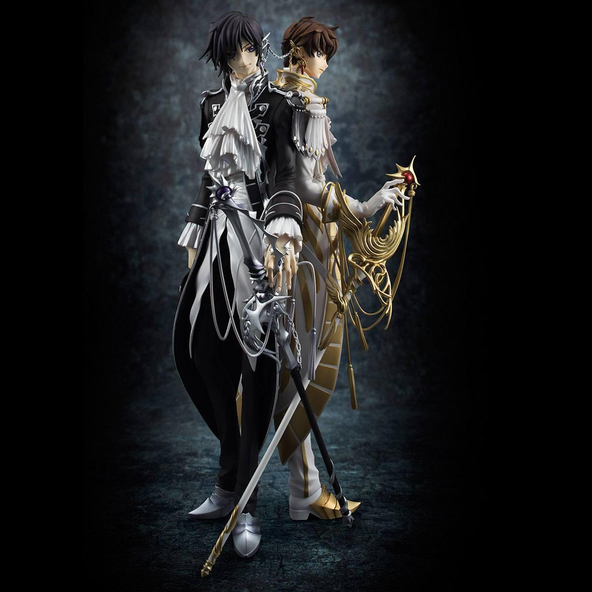 Preview: Lelouch Lamperouge und Suzaku Kururugi - CLAMP Works G.E.M. Set - Megahouse