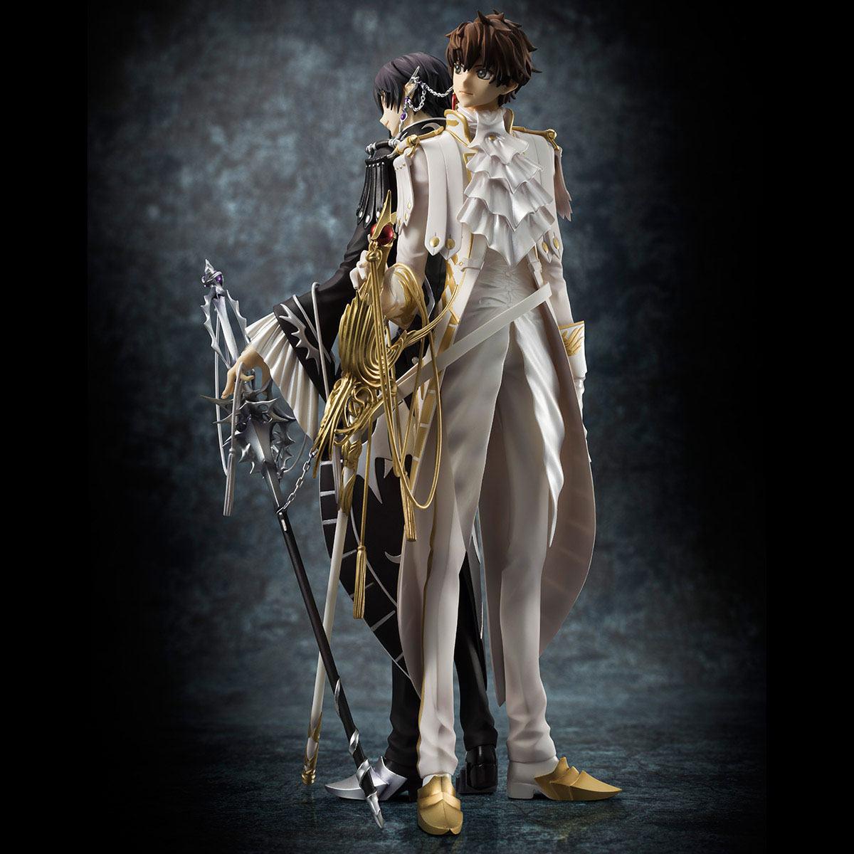 Preview: Lelouch Lamperouge und Suzaku Kururugi - CLAMP Works G.E.M. Set - Megahouse