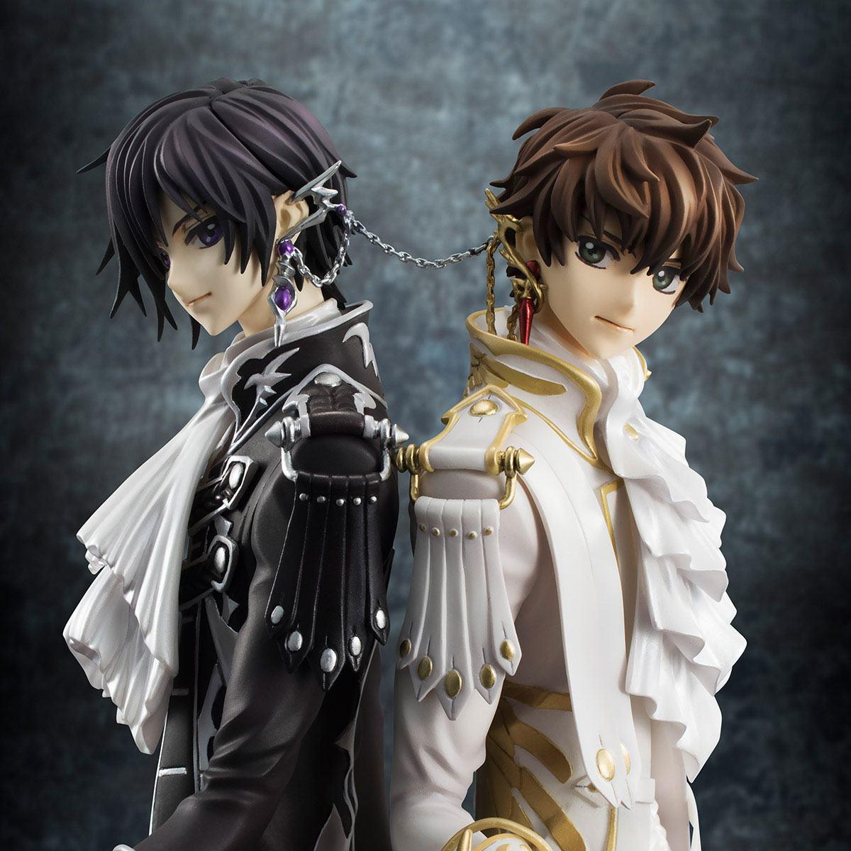 Preview: Lelouch Lamperouge und Suzaku Kururugi - CLAMP Works G.E.M. Set - Megahouse