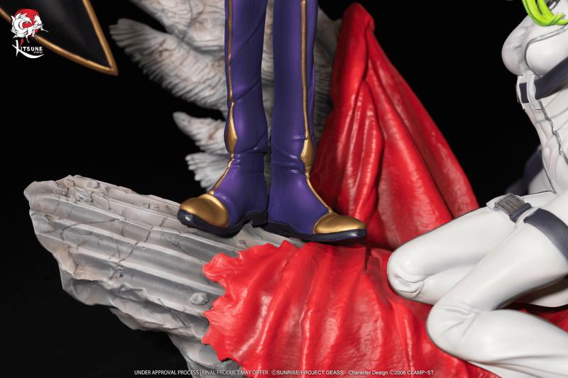 Preview: Lelouch und C.C. - Code Geass - Kitsune Statue