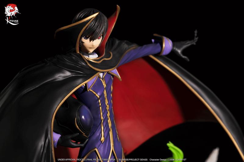 Preview: Lelouch und C.C. - Code Geass - Kitsune Statue