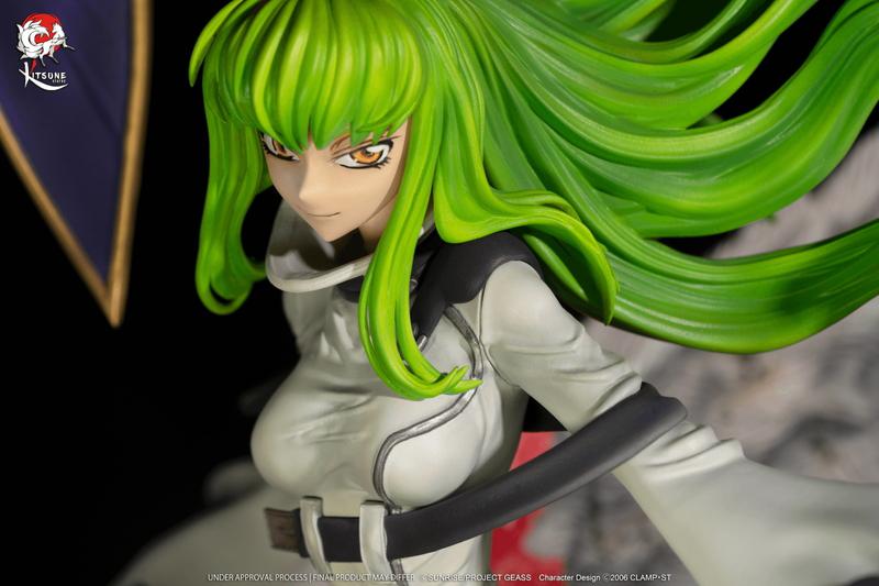 Preview: Lelouch und C.C. - Code Geass - Kitsune Statue