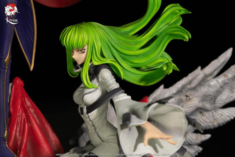 Preview: Lelouch und C.C. - Code Geass - Kitsune Statue