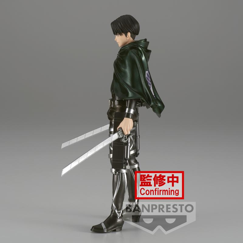 Preview: Levi - Attack on Titan: The Final Season - Special 10th Anniversary Version - Banpresto