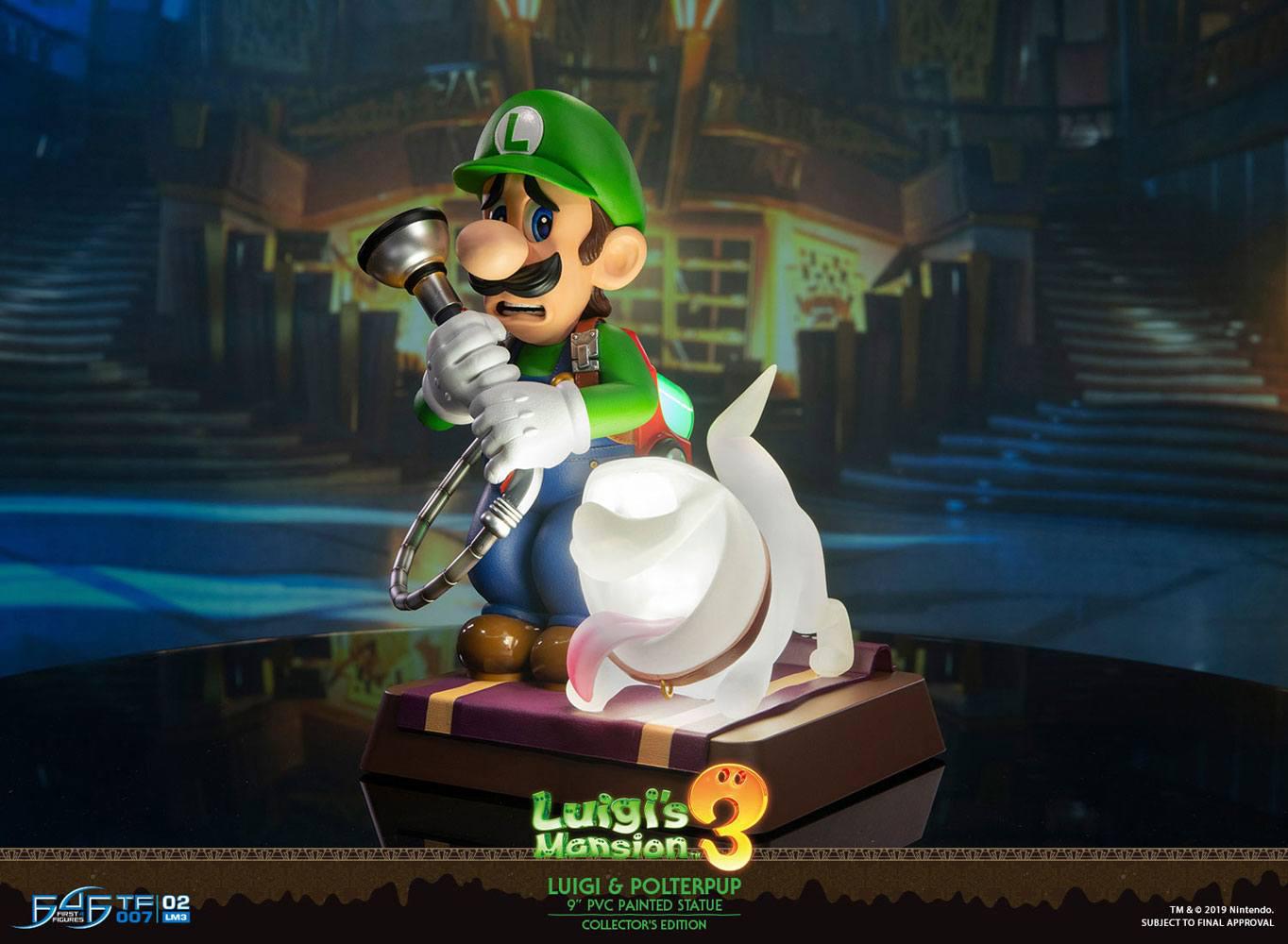 Preview: Luigi's Mansion 3 - Collector's Edition - First 4 Figures PVC Figur