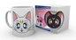 Preview: Luna und Artemis - Sailor Moon Tasse 