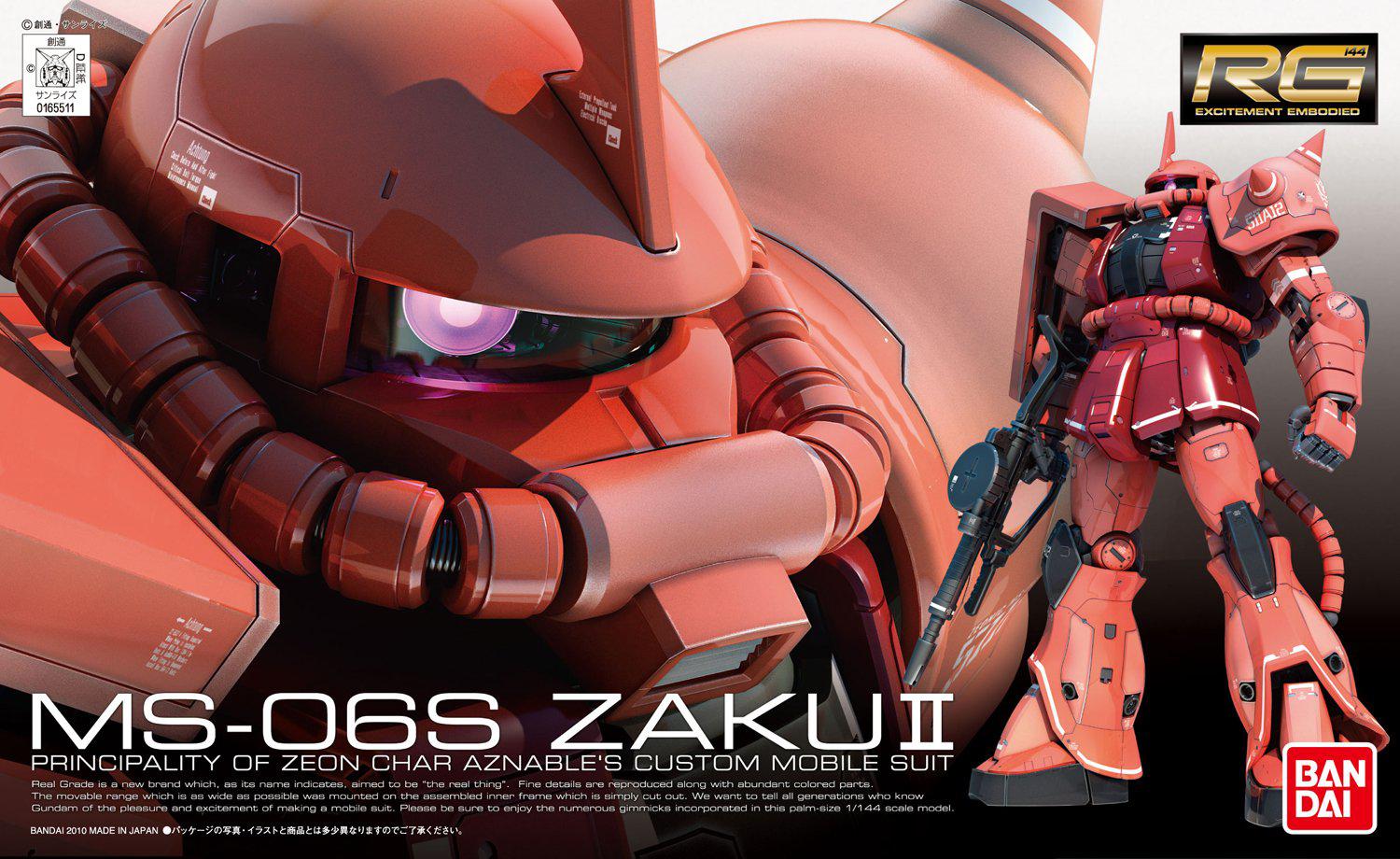 Preview: MS-06S ZAKU II - RG 1/144