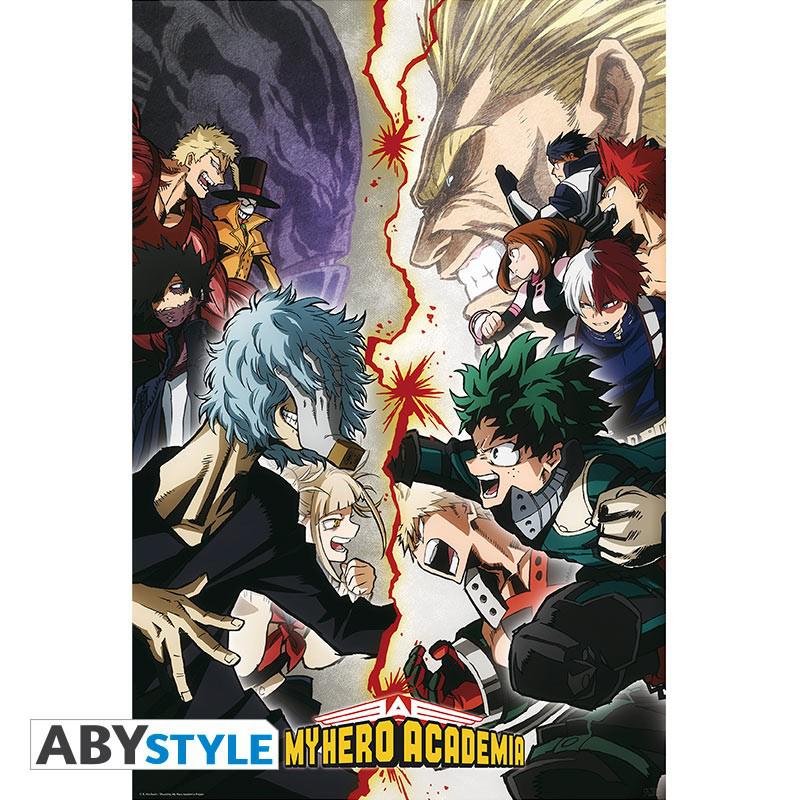 Preview: MY HERO ACADEMIA - Heroes VS. Villains - Poster (91.5x61) - Abystyle