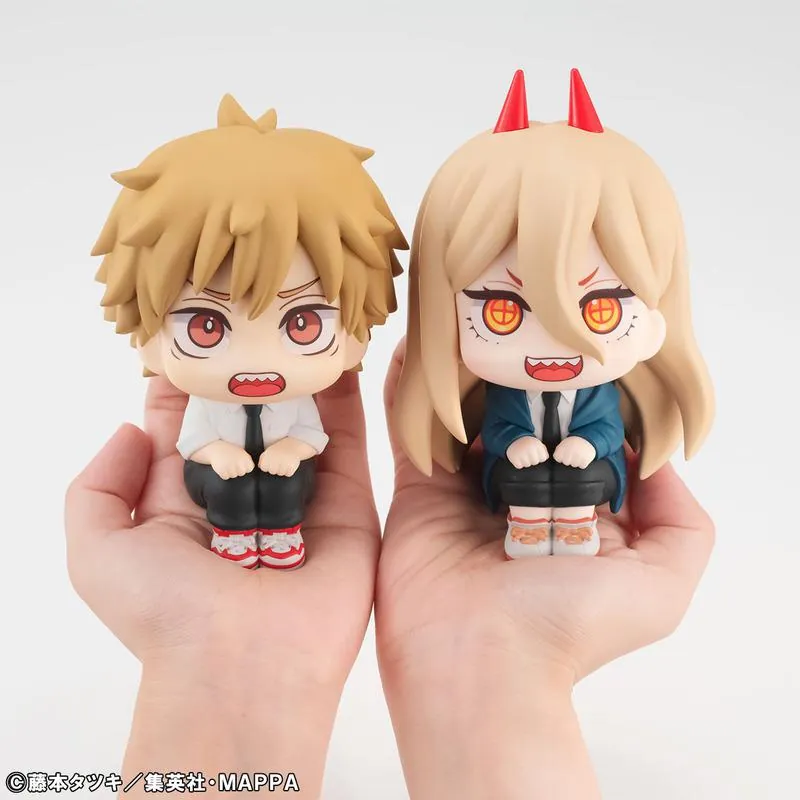 Preview: Denji & Power Limited Set - Chainsaw Man Look Up - Megahouse