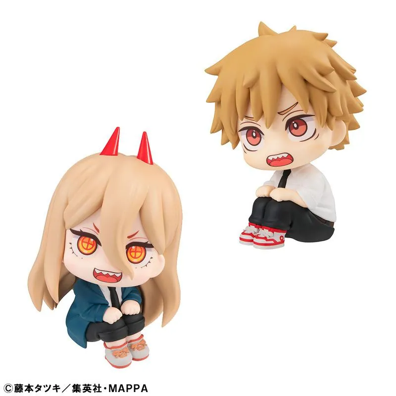 Preview: Denji & Power Limited Set - Chainsaw Man Look Up - Megahouse