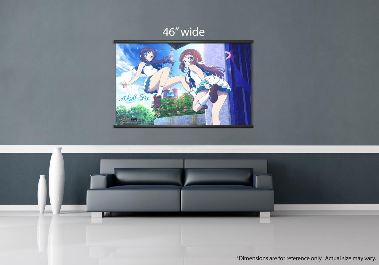 Preview: Manaka & Chisaki - Wallscroll - A Lull in the Sea - 24969