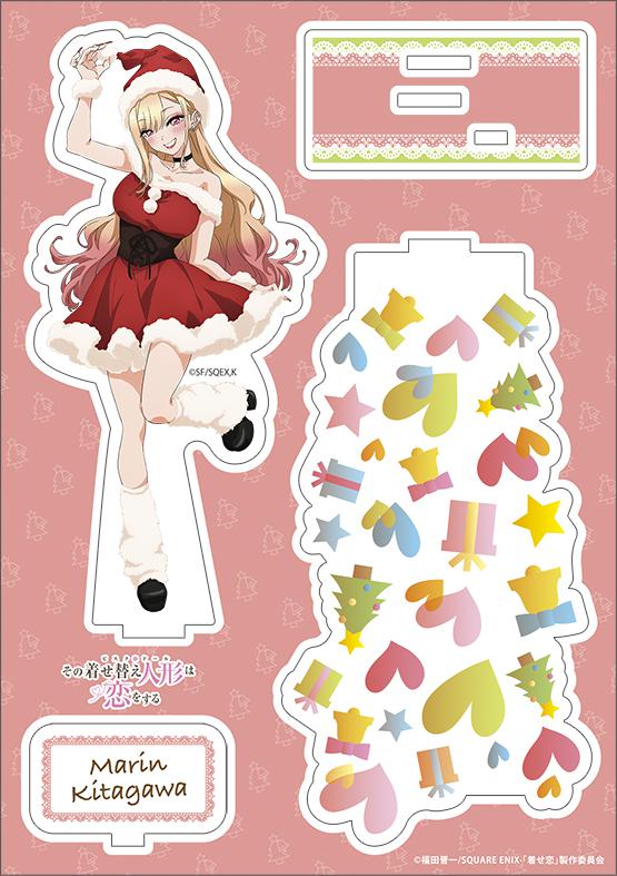 Preview: Marin Kitagawa - My Dress-Up Darling / More Than a Doll - Greeting Set Marin & Christmas (Acrylfigur, großes Handtuch & Postkarte) - Movic