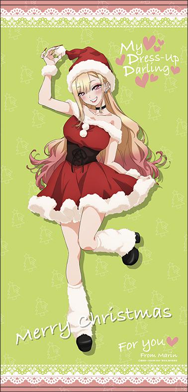 Preview: Marin Kitagawa - My Dress-Up Darling / More Than a Doll - Greeting Set Marin & Christmas (Acrylfigur, großes Handtuch & Postkarte) - Movic