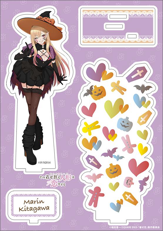 Preview: Marin Kitagawa - My Dress-Up Darling / More Than a Doll - Greeting Set Marin & Halloween (Acrylfigur, großes Handtuch & Postkarte) - Movic