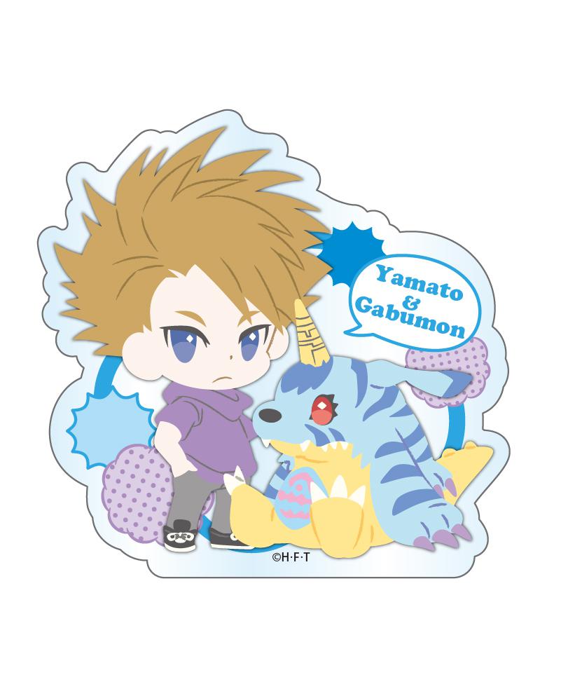 Preview: Matt / Yamato & Gabumon - Digimon Adventure - Acrylanhänger / Acrylaufsteller - Bellfine