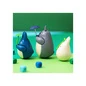 Preview: Mittlerer Totoro mit Blatt - Mein Nachbar Totoro - Figur mit rundem Boden - Semic