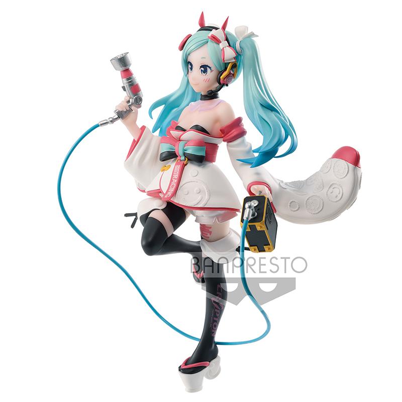 Preview: Miku Hatsune - Kimono Version - Dress & Pattern - Racing Miku 2020 - Espresto