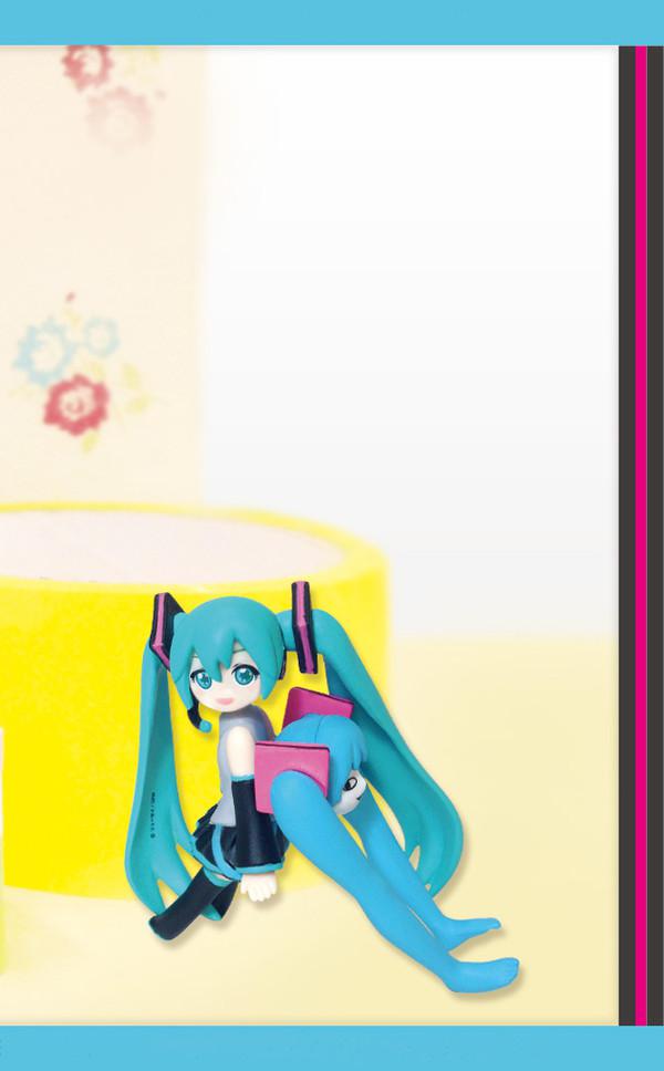 Preview: Miku mit Shiteyanyo am Rücken - Hatsune Miku x Shiteyanyo Collection