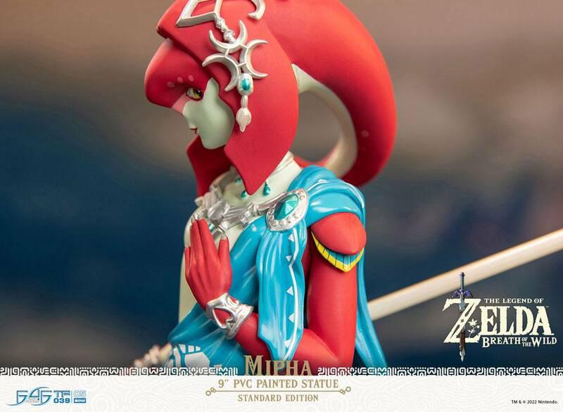 Preview: Mipha - Breath of the Wild Standard Edition - First 4 Figures PVC Figur