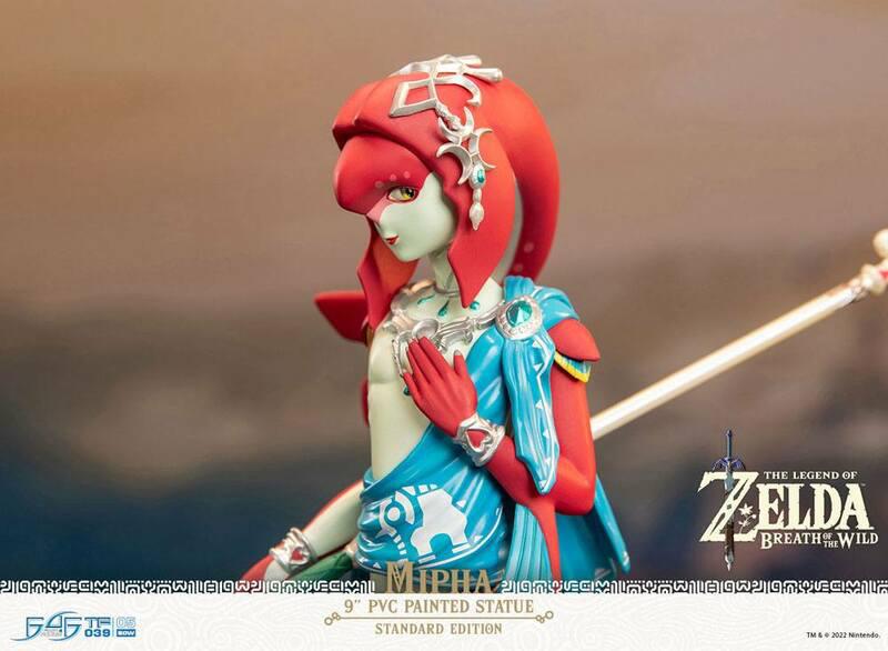 Preview: Mipha - Breath of the Wild Standard Edition - First 4 Figures PVC Figur