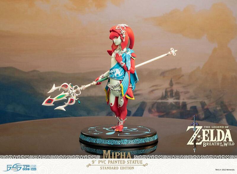 Preview: Mipha - Breath of the Wild Standard Edition - First 4 Figures PVC Figur