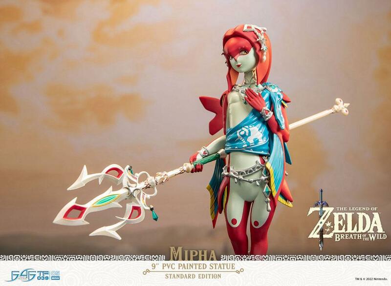 Preview: Mipha - Breath of the Wild Standard Edition - First 4 Figures PVC Figur