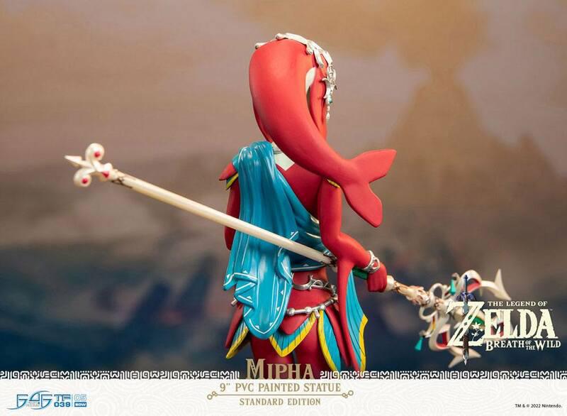 Preview: Mipha - Breath of the Wild Standard Edition - First 4 Figures PVC Figur