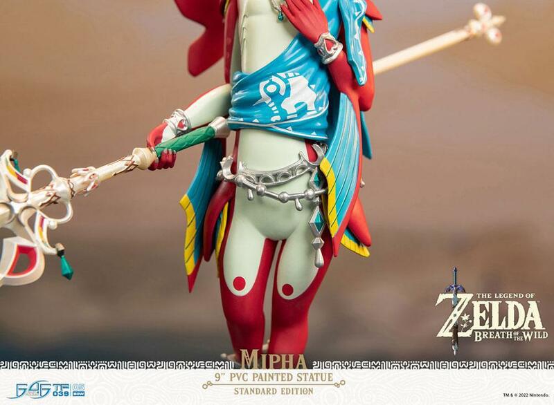 Preview: Mipha - Breath of the Wild Standard Edition - First 4 Figures PVC Figur