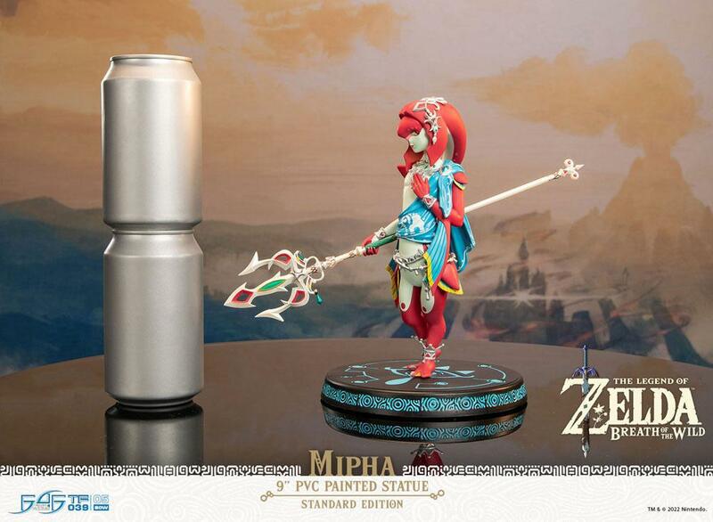 Preview: Mipha - Breath of the Wild Standard Edition - First 4 Figures PVC Figur