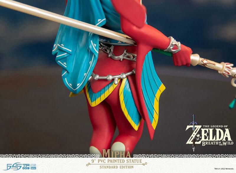 Preview: Mipha - Breath of the Wild Standard Edition - First 4 Figures PVC Figur