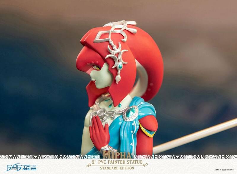 Preview: Mipha - Breath of the Wild Standard Edition - First 4 Figures PVC Figur