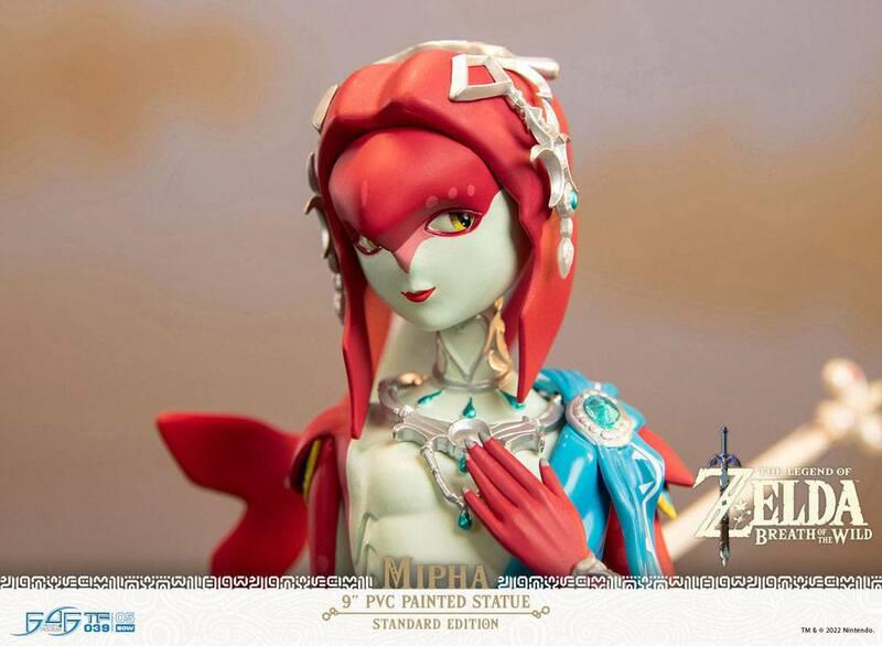 Preview: Mipha - Breath of the Wild Standard Edition - First 4 Figures PVC Figur